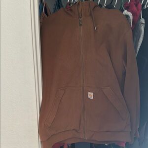 Carhartt Tan Full-Zip Jacket